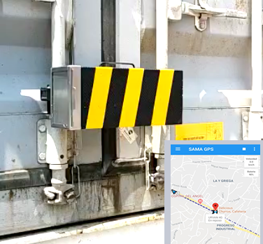 candado satelital SAMA