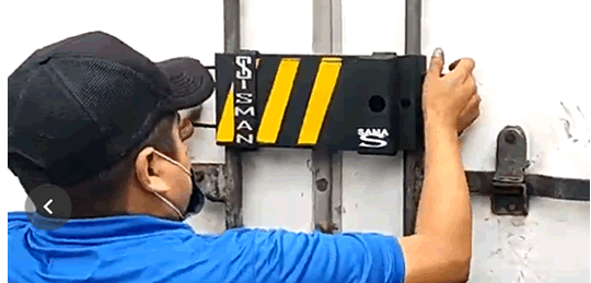 candado para container