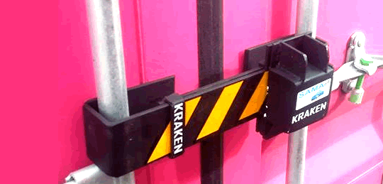 candado para container